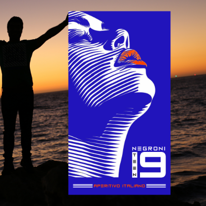 Afbeeldingen van NEGRONI19 STRANDHANDDOEK SPORTS
